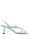 Jimmy Choo Jess 65mm Leather Sandals