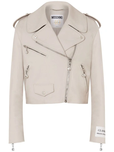 Moschino Jackets In Beige