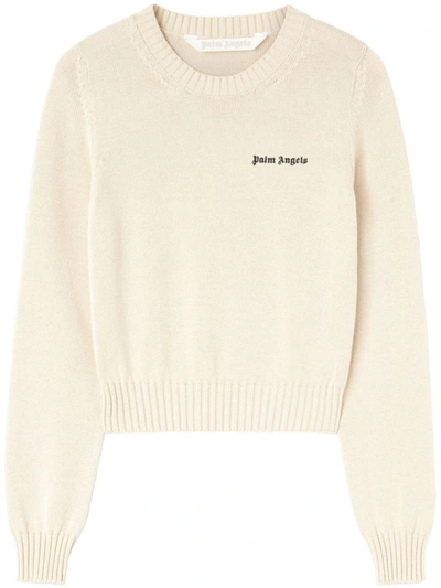 Palm Angels Sweaters In Neutrals