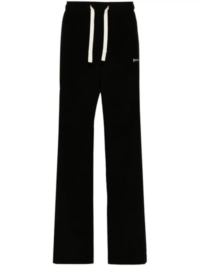 Palm Angels Trousers In Black Off