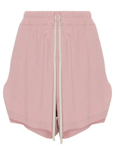 Rick Owens Shorts In Pink