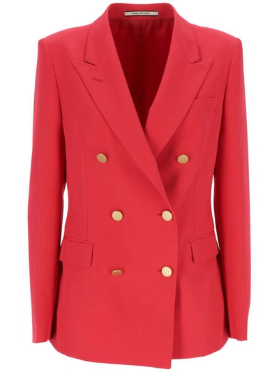 Tagliatore 0205 Jackets In Coral Red