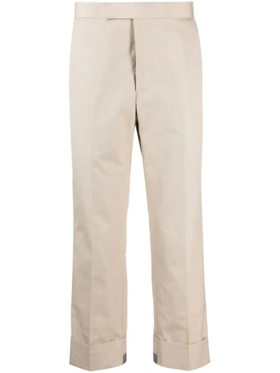 Thom Browne Beige Trousers In Light Brown