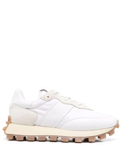 Tod's Leather Sportiva Trainers In White