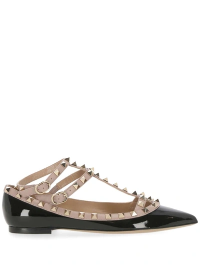 Valentino Garavani Flat Shoes In Black