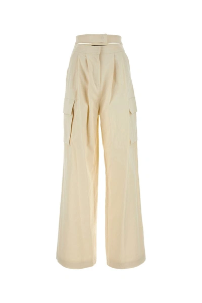 Andreädamo Andrea Adamo Pants In Ivory