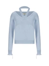 Fendi Pullover In Prisca-blue