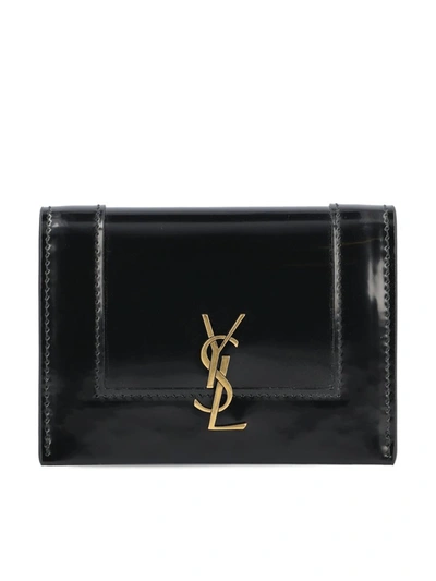 Saint Laurent Wallets In Black