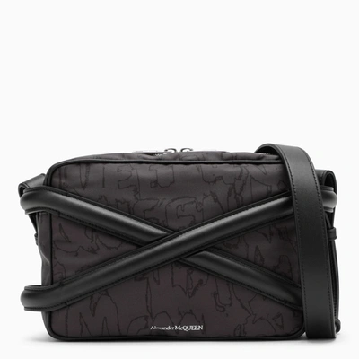 Alexander Mcqueen Alexander Mc Queen Black Camera Bag With Leather Details