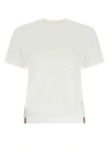Thom Browne T-shirt With Logo In White