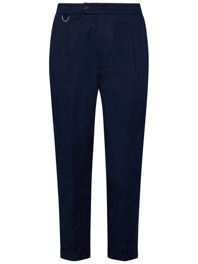 Low Brand Pantaloni Riviera Elastic  In Blu