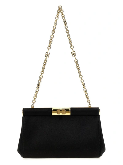 Dolce & Gabbana 'marlene' Small Shoulder Bag In Black