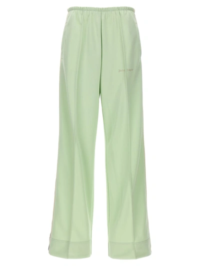 Palm Angels Classic Logo Track Trousers In Green