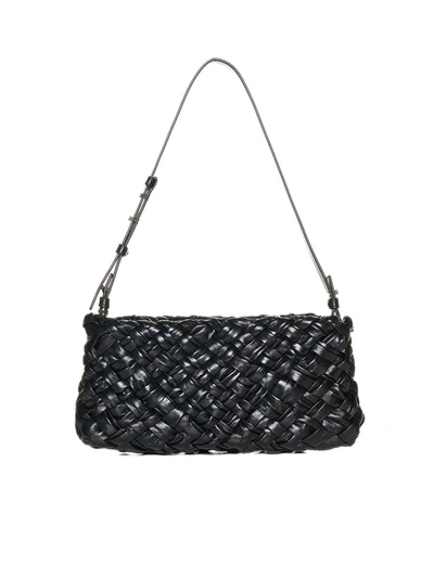 Bottega Veneta Bags In Black-m Brass