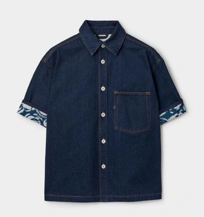 Burberry Shirts In Blue