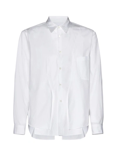 Comme Des Garçons Homme Deux Shirt In White