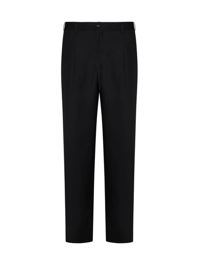 Comme Des Garçons Homme Deux Trousers In Black