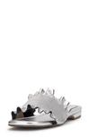 Jessica Simpson Camessa Slide Sandal In Silver