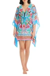 BLEU BY ROD BEATTIE GET HAPPY COVER-UP CAFTAN