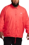 Nike Men's Relaxed Fit Club Coaches' Jacket In Red