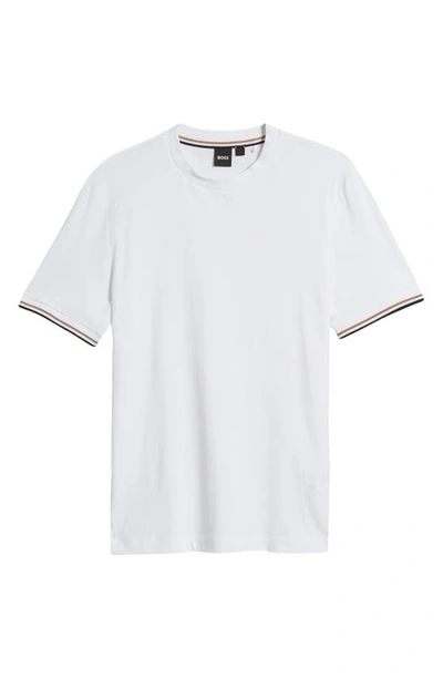 Hugo Boss Boss Thompson 04 T Shirt In White