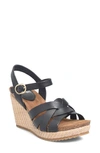 Söfft Carlana Wedge Sandal In Black