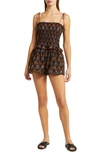 Ulla Johnson Adalia Romper Coverup In Quince