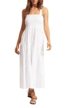 Seafolly Faithful Midi Dress In 白色