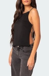 EDIKTED EDIKTED KARLI EMBELLISHED STRAP OPEN BACK TOP