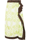 Dries Van Noten 01830 Sun Bis 8273 Skirt Clothing In Green