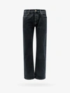 Saint Laurent Washed-out Slim Jeans In Black