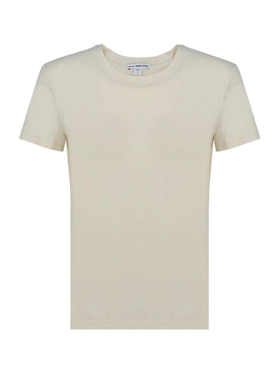 James Perse Vintage T-shirt In Marshmallow