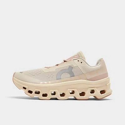 On Cloudmster Rubber-trimmed Mesh Sneakers In Dusky Pink