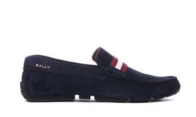 Bally Flat Shoes In Blue