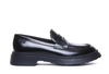 Camper Walden Leather Loafers In Black