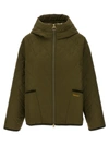 BARBOUR GLAMIS CASUAL JACKETS, PARKA GREEN