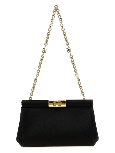 Dolce & Gabbana Marlene Shoulder Bags Black