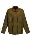 BARBOUR MODIFIED TRANSPORT CASUAL JACKETS, PARKA GREEN