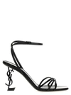 SAINT LAURENT OPYUM SANDALS BLACK