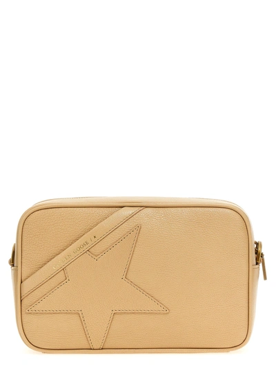 Golden Goose Star Bag Crossbody Bags Beige