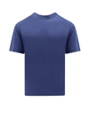 Ten C Logo-print Cotton T-shirt In Blue