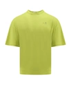 Ten C Man T-shirt Lime Green Size Xl Cotton In Green