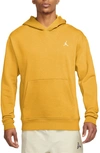 Jordan Men's  Brooklyn Fleece Printed Pullover Hoodie In Yellow