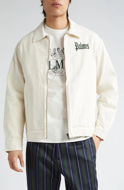 PALMES PALMES OLDE ORGANIC COTTON JACKET