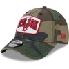 New Era Camo Boston Red Sox Gameday 9forty Adjustable Hat In Camo