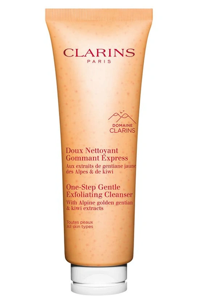 Clarins One-step Gentle Exfoliating Cleanser 3.9 Oz. In White