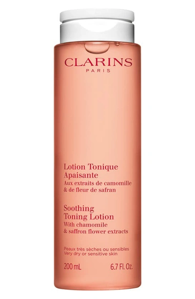 CLARINS SOOTHING TONING LOTION, 6.7 OZ