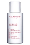 CLARINS UV PLUS ANTI-POLLUTION ANTIOXIDANT FACE SUNSCREEN SPF 50, 1.7 OZ