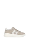 Hogan Rebel Suede High-top Trainers In Powder
