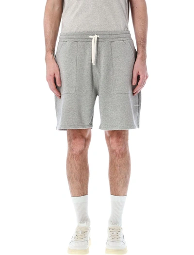 Pop Trading Company Pop Trading Company Training Jogger Sweatshorts In Greyheather